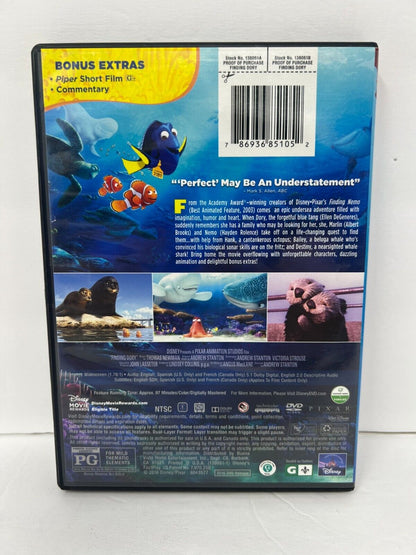 Disney Pixar Finding Dory (DVD, 2016) Good Condition!!!