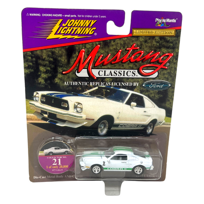 Johnny Lightning Mustang Classics 1977 Cobra II 1:64 Diecast