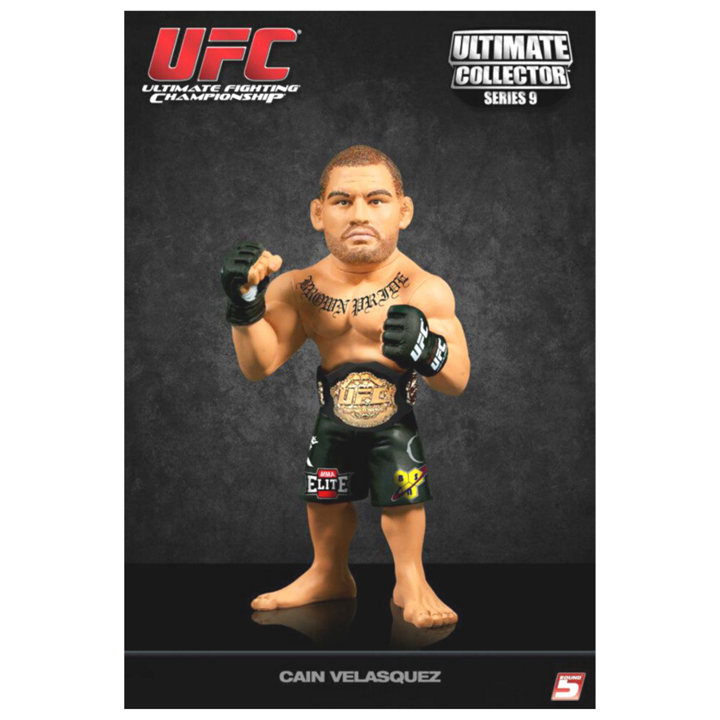 Round 5 UFC Cain Velasquez Ultimate Collector UFC 121 Championship Action Figure