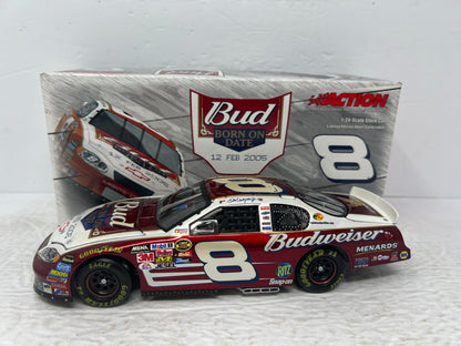 Action Nascar #8 Dale Earnhardt Jr Bud Born Date Feb. 12 GM Dealers 1:24 Diecast