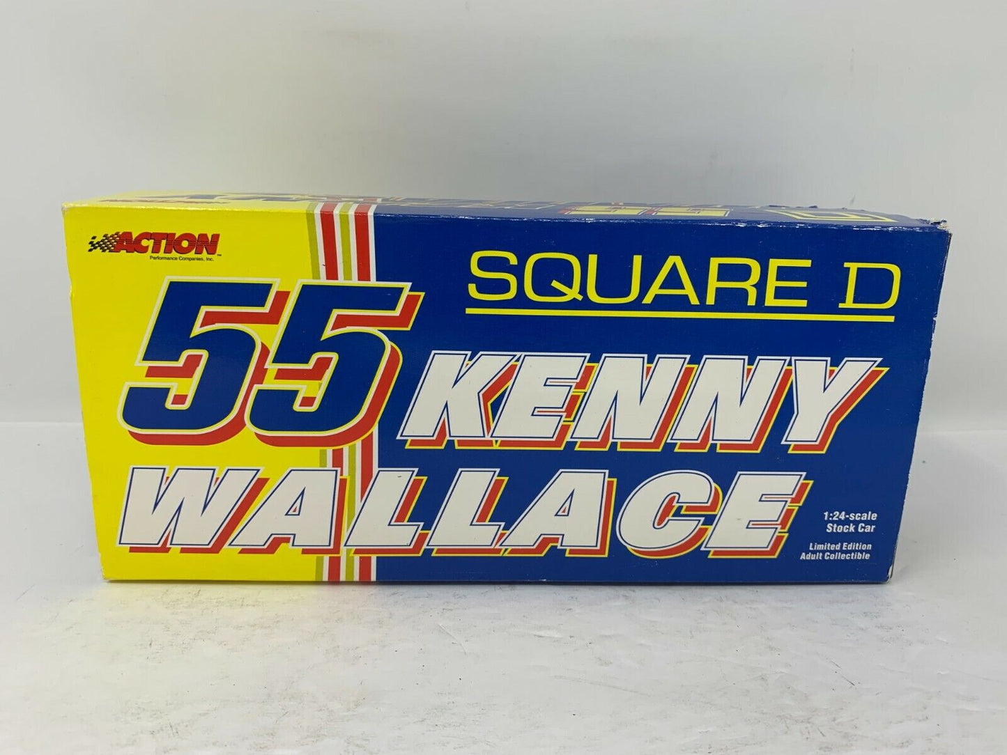 Action Nascar Kenny Wallace #55 Square D Chevy Monte Carlo BANK 1:24 Diecast