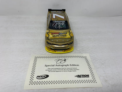Lionel Racing Nascar #7 Regan Smith Golden Ticket Autographed Camaro 124 Diecast
