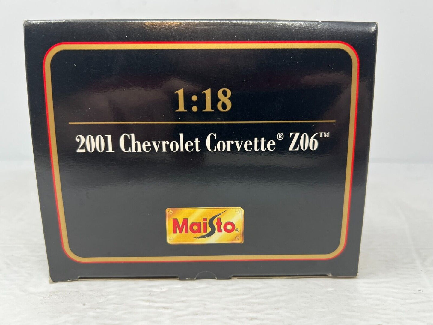 Maisto 2001 Chevrolet Corvette Z06 Special Edition 1:18 Diecast