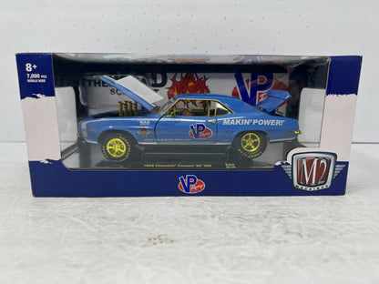 M2 Machines CHASE VP Racing 1969 Chevrolet Camaro SS 396 R88 1:24 Diecast