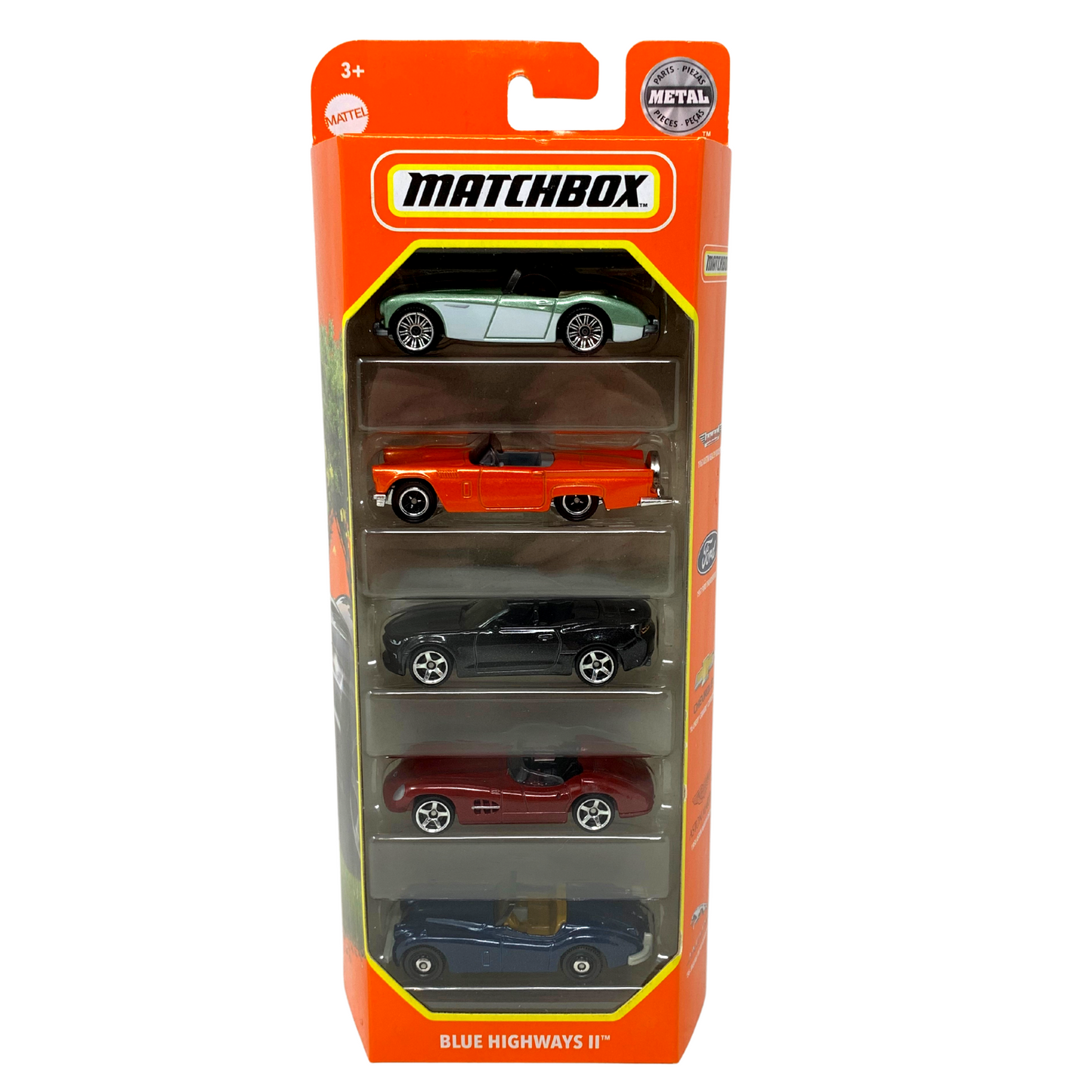 Matchbox 2020 Blue Highways II 5-Pack 1:64 Diecast