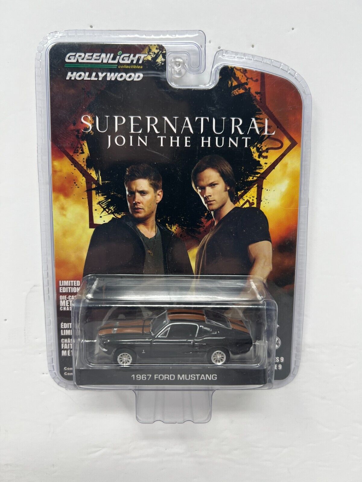 Greenlight Hollywood Supernatural 1967 Ford Mustang 1:64 Diecast