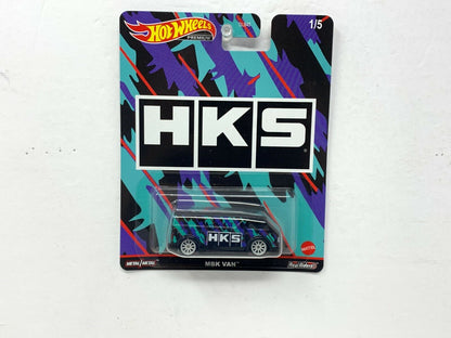 Hot Wheels Premium Pop Culture HKS MBK Van 1:64 Diecast