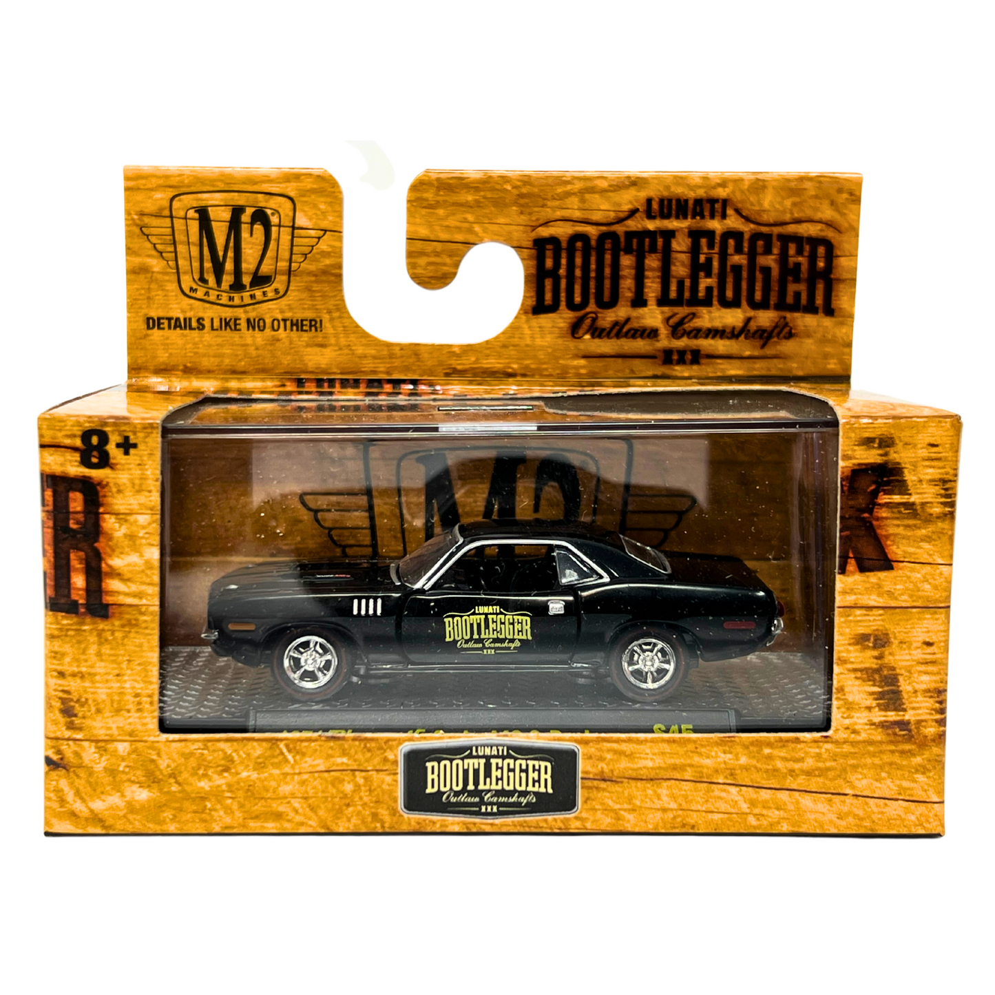 M2 Machines Lunati Bootlegger 1967 Chevrolet Nova Gasser S45 1:64 Diecast