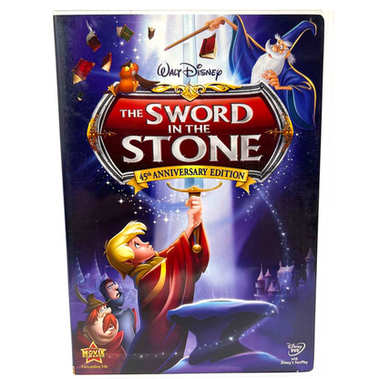 Disney The Sword in the Stone (DVD, 2008) 45th Anniversary Good Condition!!!