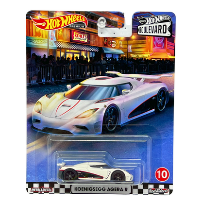 Hot Wheels Premium Boulevard Koenigsegg Agera R 1:64 Diecast