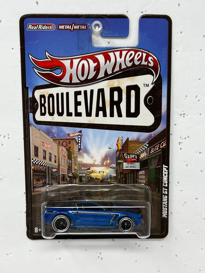 Hot Wheels Boulevard Mustang GT Concept Real Riders 1:64 Diecast