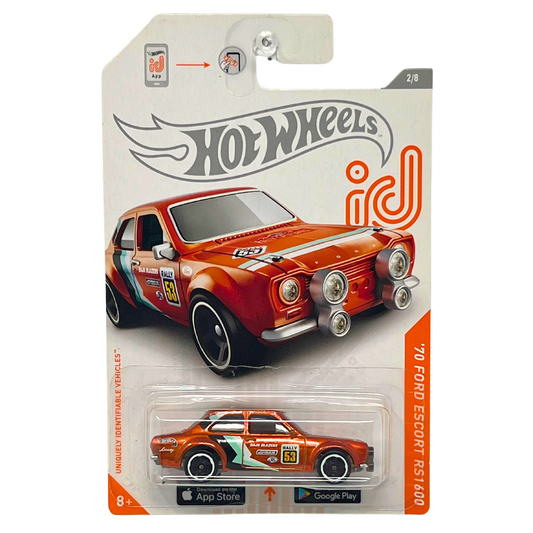 Hot Wheels id '70 Ford Escort RS1600 JDM 1:64 Diecast