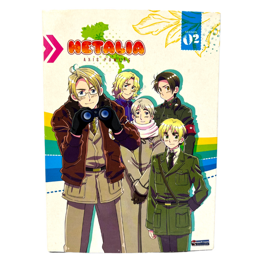 Hetalia Axis Power (DVD, 2010) FUNimation Anime Good Condition!!