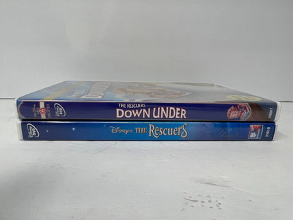 Disney The Rescuers 1 & 2 (DVD) Collection Lot Good Condition!!!