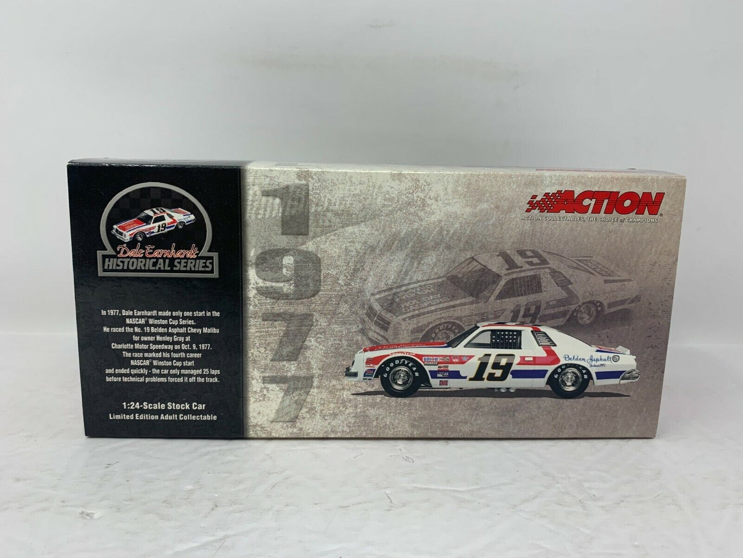 Action Nascar #19 Dale Earnhardt Sr. Belden Asphalt Malibu 1:24 Diecast