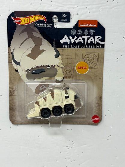 Hot Wheels Character Cars Avatar The Last Airbender APPA 1:64 Diecast