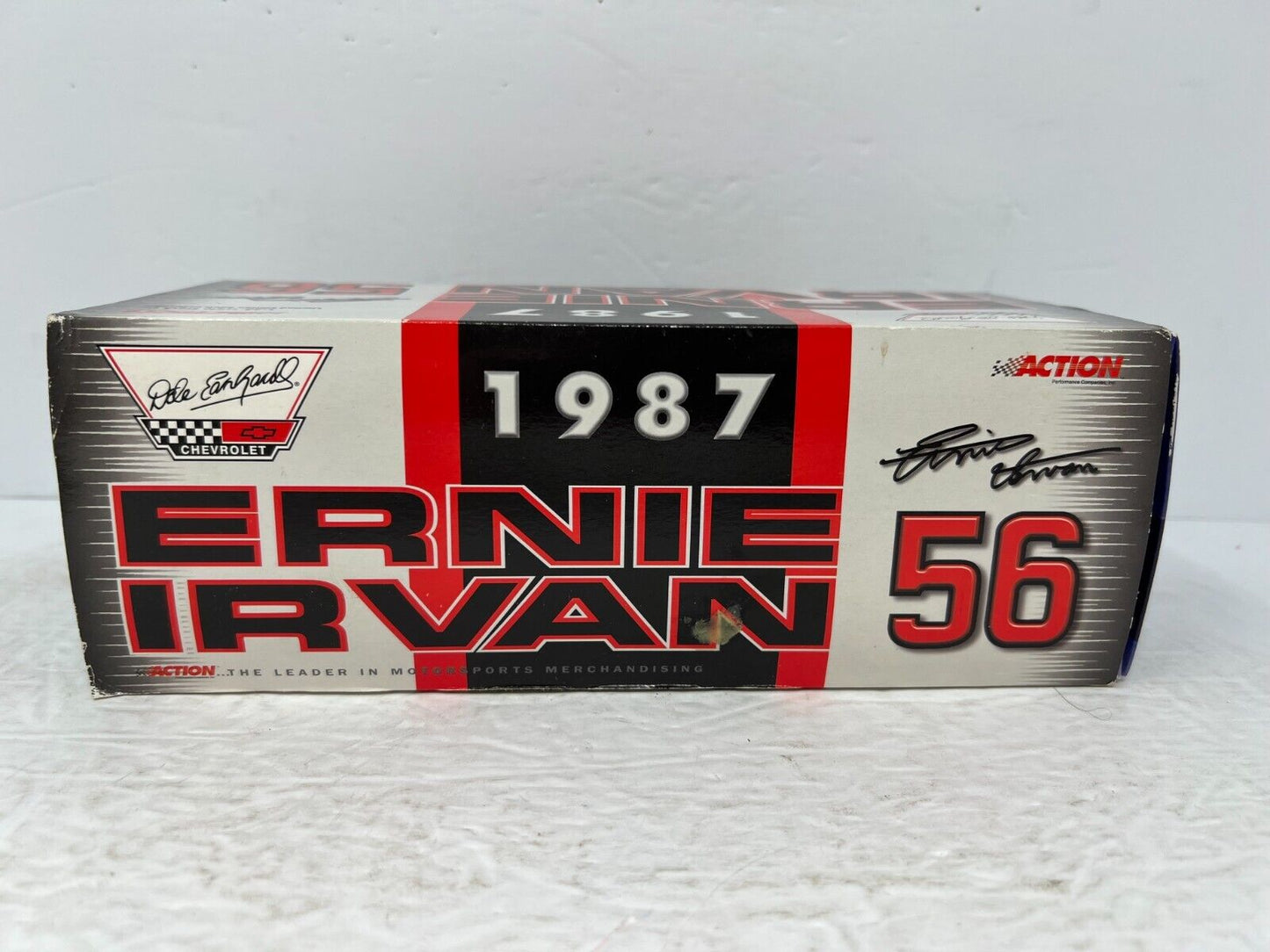 Action Nascar #56 Ernie Irvan Dale Earnhardt Chevy 1987 Monte Carlo 1:24 Diecast