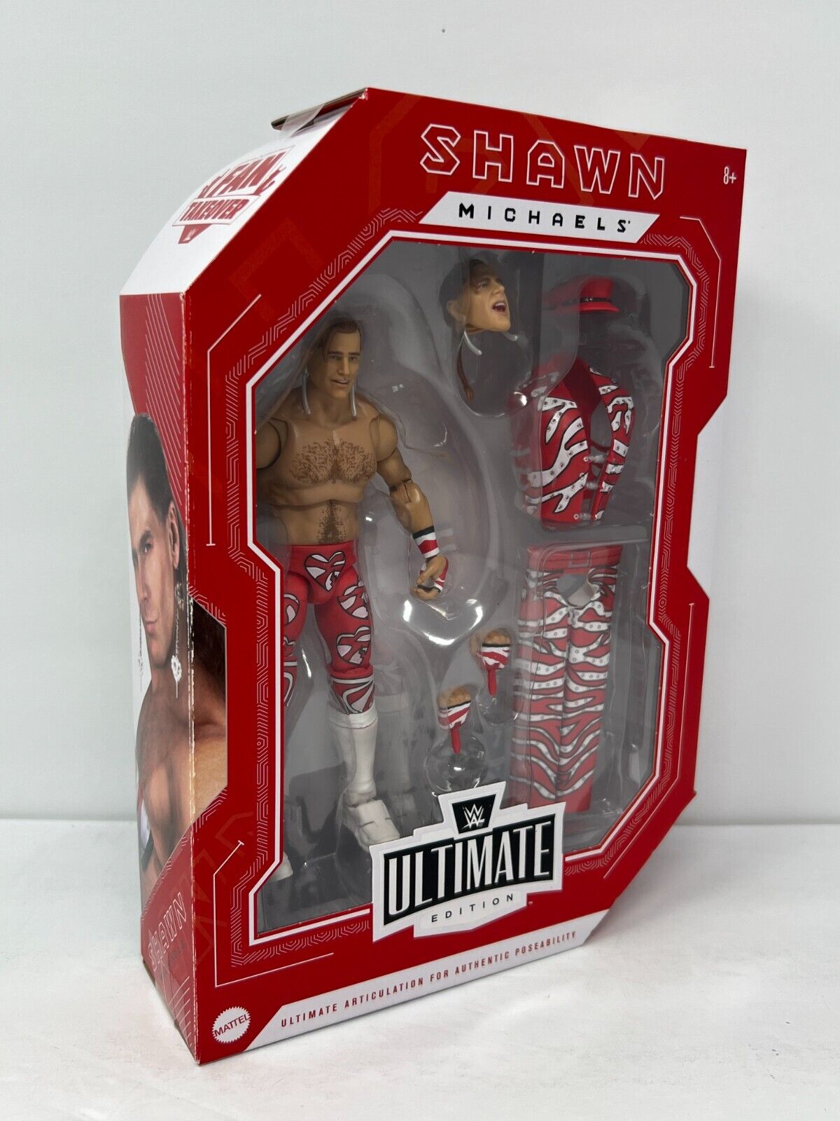 WWE Shawn Michaels Ultimate Edition Fan Takeover Action Figure Mattel Toys