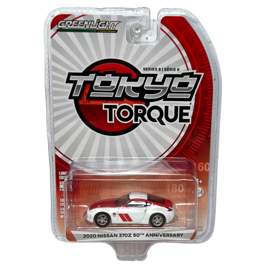 Greenlight Tokyo Torque 2020 Nissan 370Z 50th Anniversary 1:64 Diecast