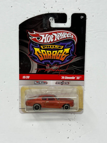 Hot Wheels Phil's Garage '70 Chevelle SS Real Riders 1:64 Diecast