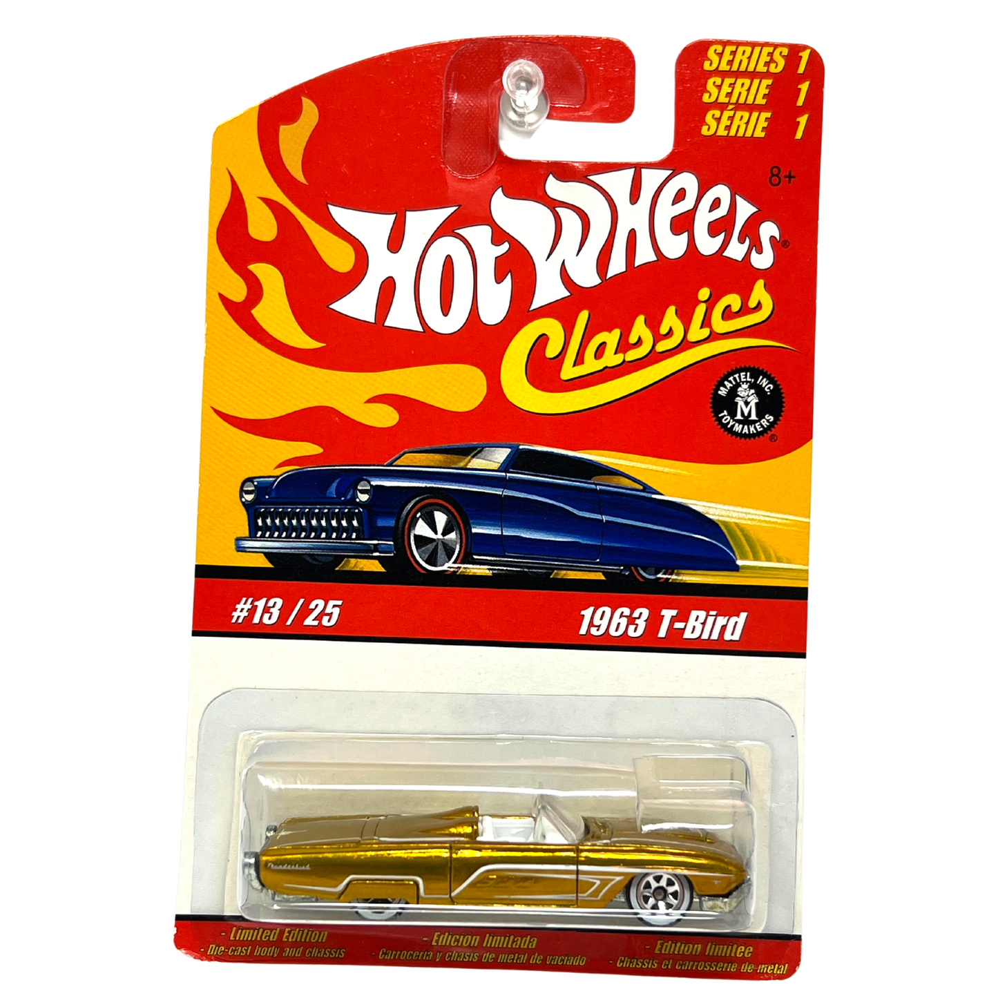 Hot Wheels Classics Series 1 1963 T-Bird 1:64 Diecast