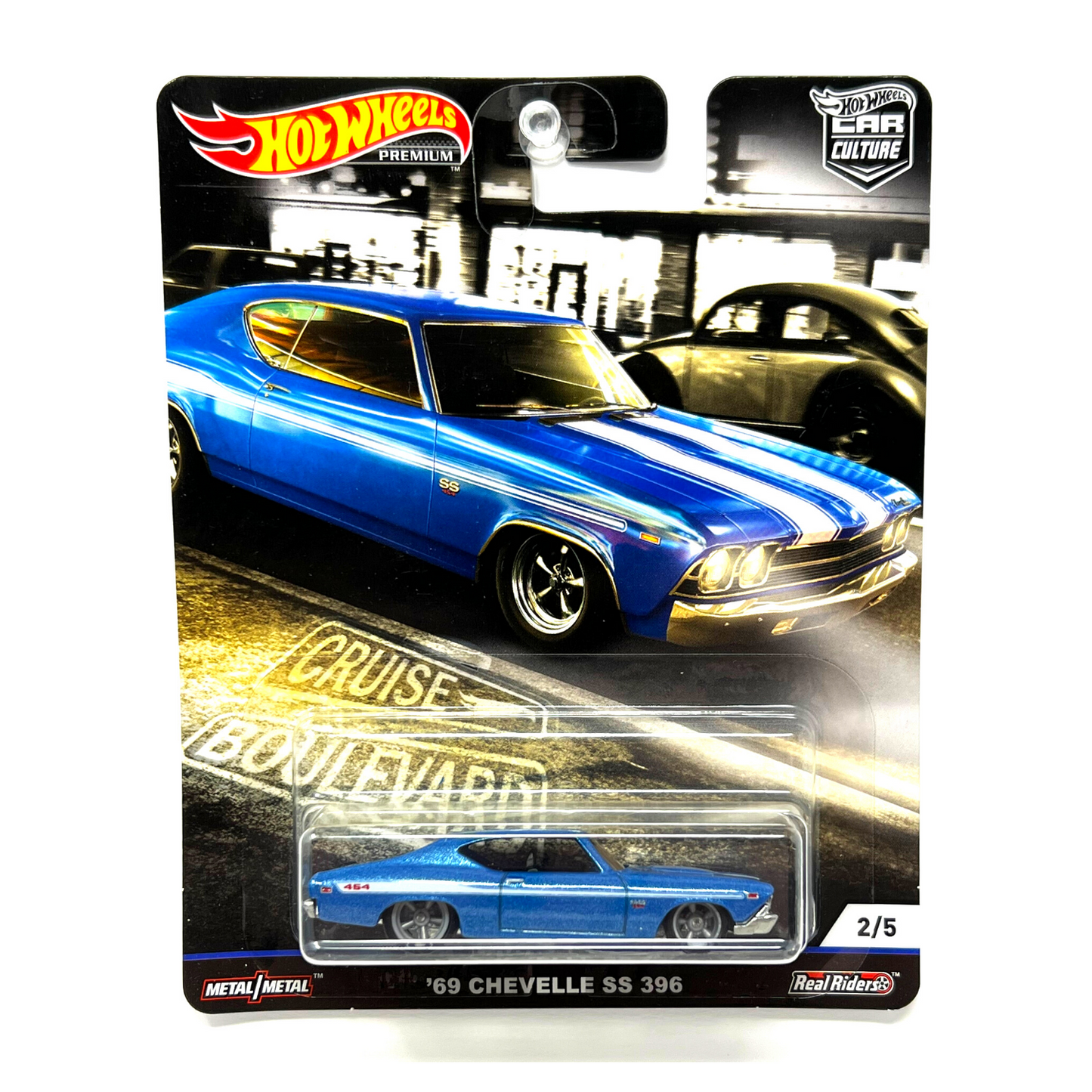 Hot Wheels Premium Cruise Boulevard Culture '69 Chevelle SS 396 1:64 Diecast