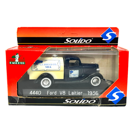 Solido L'Age D'Or 4440 Ford V8 Laitier 1936 1:43 Diecast