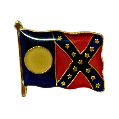 Georgia State Map Cities & States Lapel Pin P1