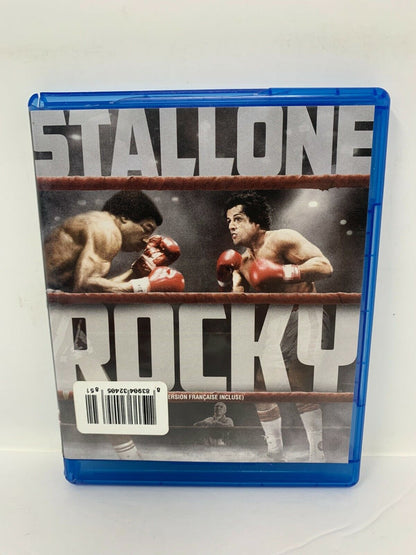 Rocky (Blu-ray, 2014) Sylvester Stallone Talia Shire Sports Good Condition!!!