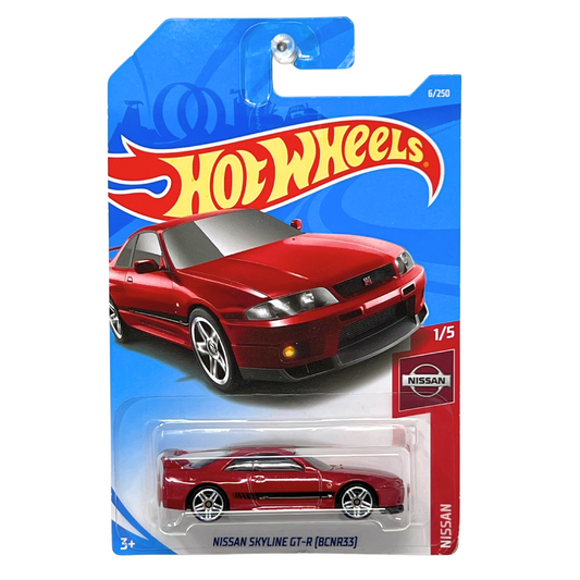 Hot Wheels Nissan Skyline GT-R (BCNR33) JDM 1:64 Diecast