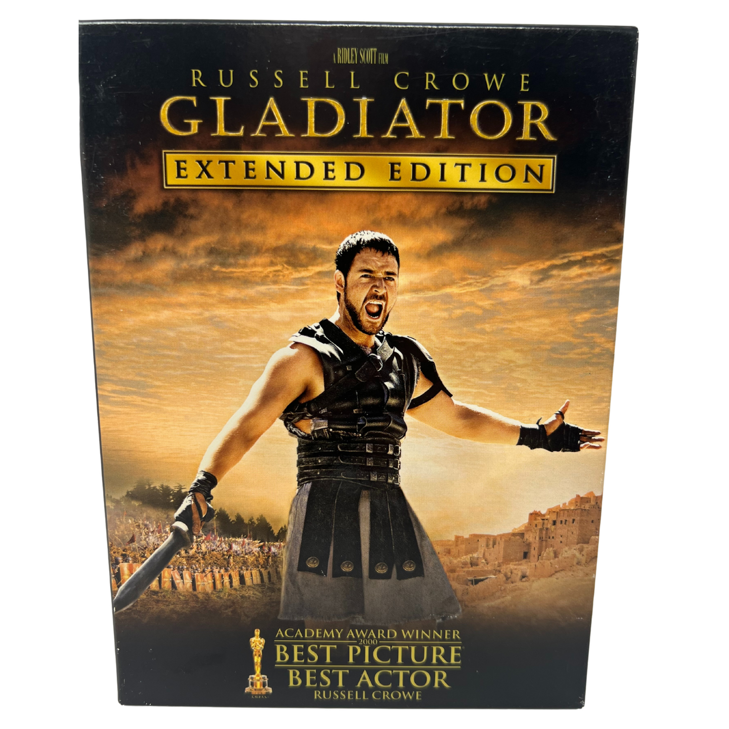 Gladiator Extended Edition (DVD, 2017) Special Edition Movie Boxset Good Shape