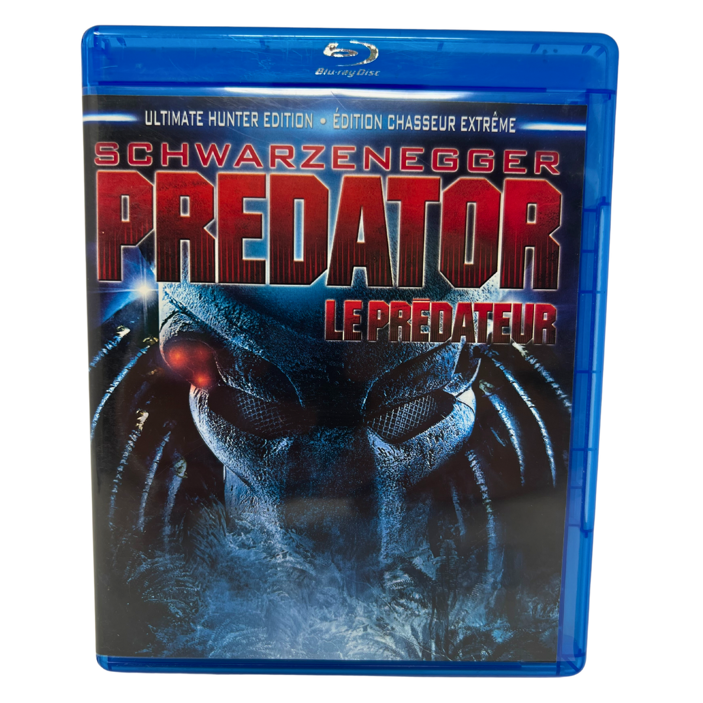 Predator (Blu-ray, 2010) Arnold Schwarzenegger Action Movie Good Condition!!!