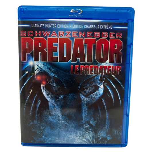 Predator (Blu-ray, 2010) Arnold Schwarzenegger Action Movie Good Condition!!!