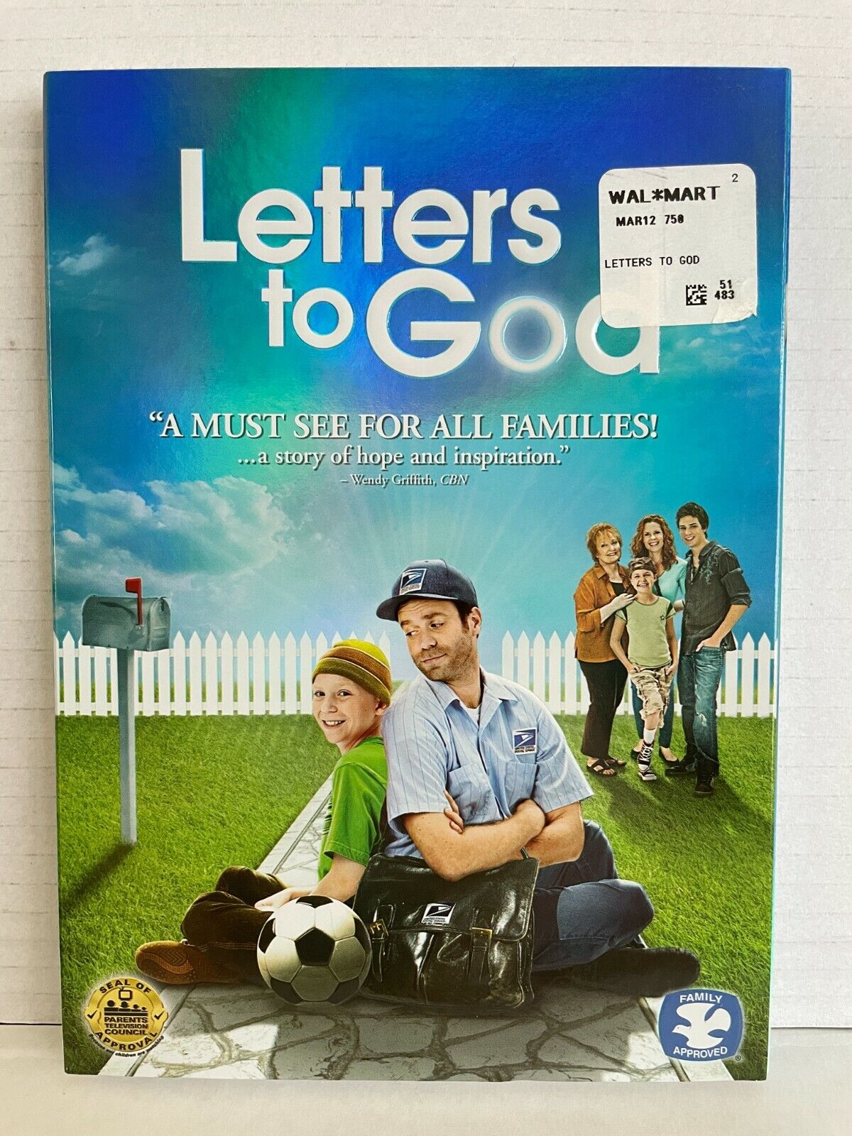 Letters to God (DVD, 2010) Inspirational, Hope and Faith Sealed!!! Religious