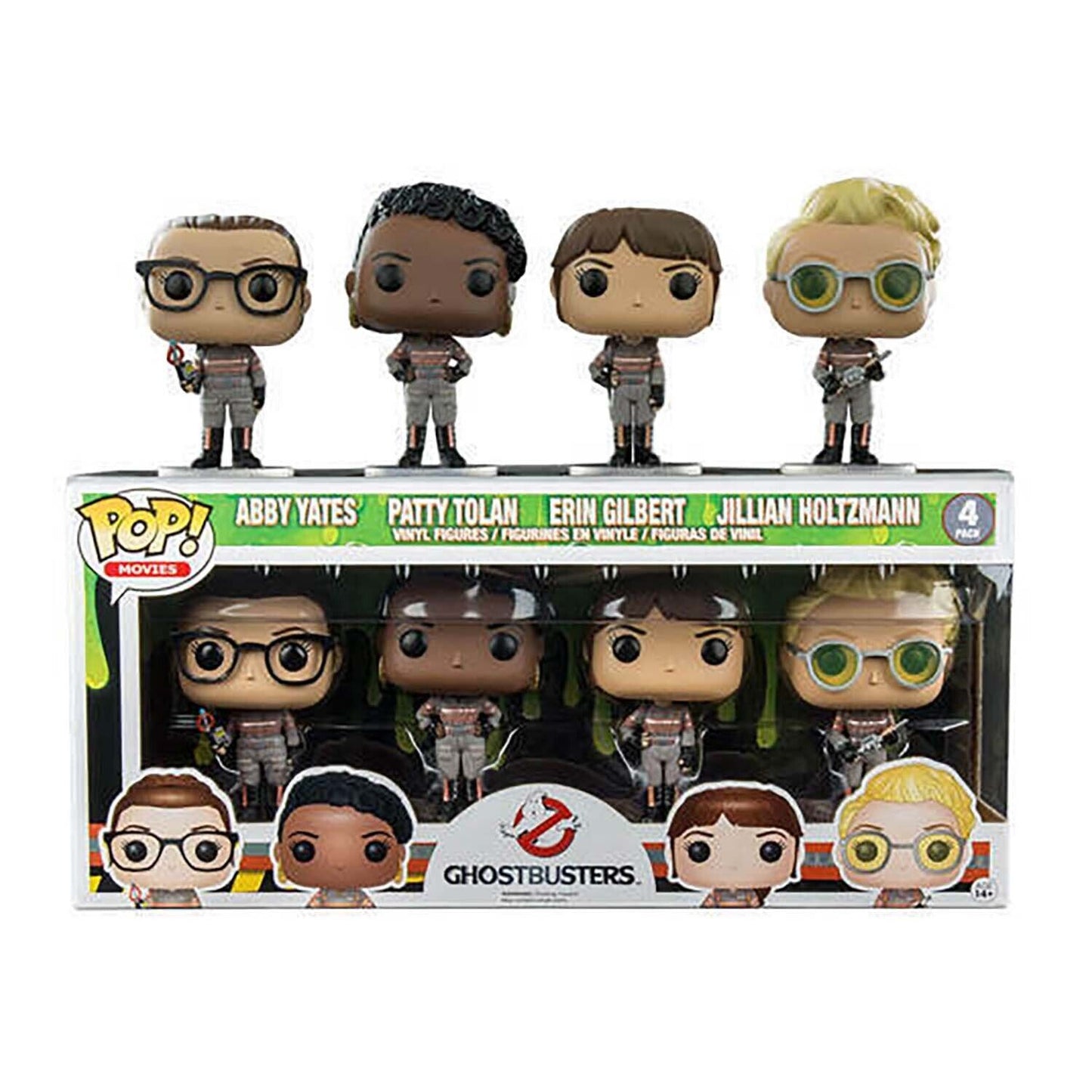 Funko Pop! Movies Ghostbusters HMV Exclusive 4-Pack Vinyl Figures Vaulted