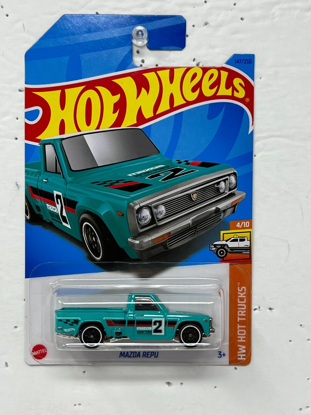 Hot Wheels HW Hot Trucks Mazda Repu JDM 1:64 Diecast Aqua