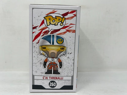 Funko Pop! Star Wars #260 C'ai Threnalli Vinyl Bobblehead Vaulted