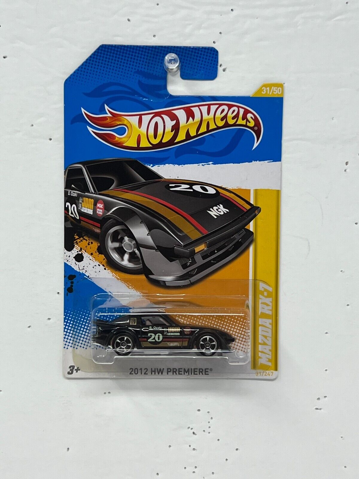 Hot Wheels 2012 HW Premiere Mazda RX-7 JDM 1:64 Diecast