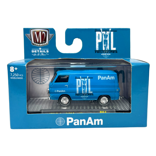 M2 Machines Pan Am 1964 Dodge A100 Panel Van R64 1:64 Diecast