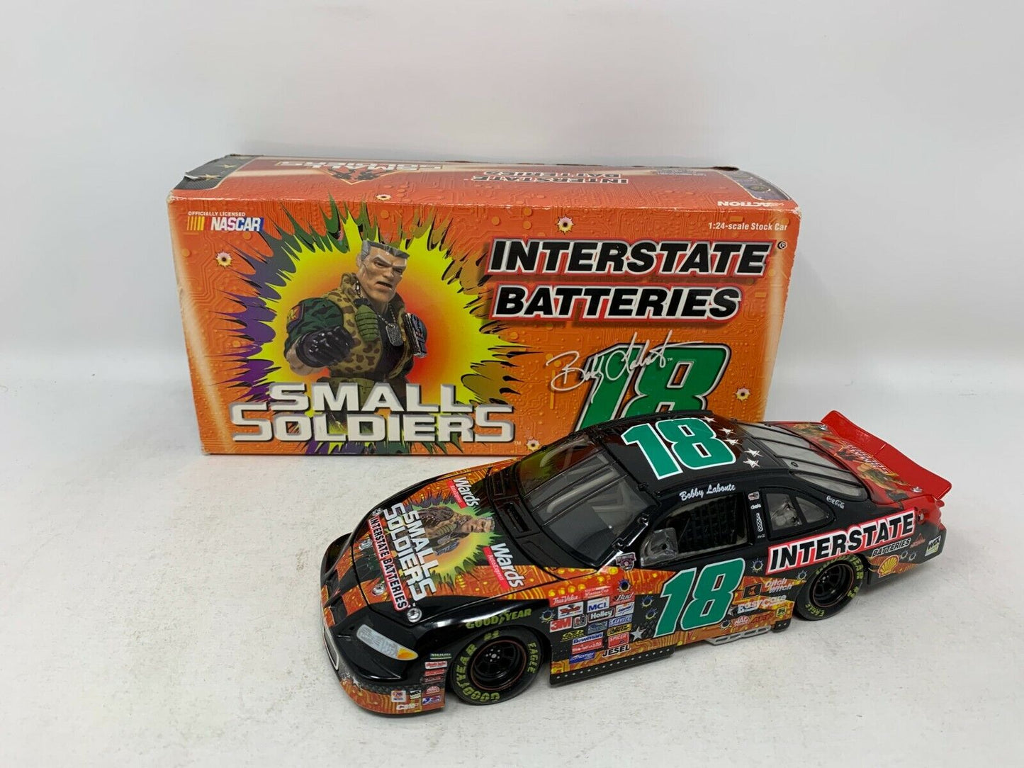 Action Nascar #18 Bobby Labonte Small Soldiers 1998 Pontiac  1:24 Diecast