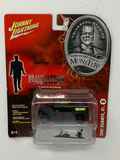 Johnny Lightning Monsters Frankenstein 2001 Hummer H1 1:64 Diecast