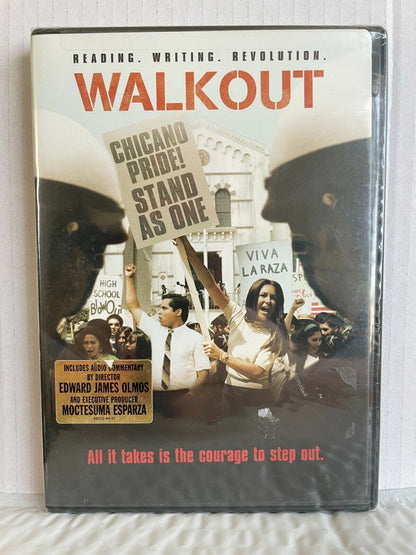 Walkout (DVD, 2007) Reading. Writing. Revolution. Drama New and Sealed!!! HBO