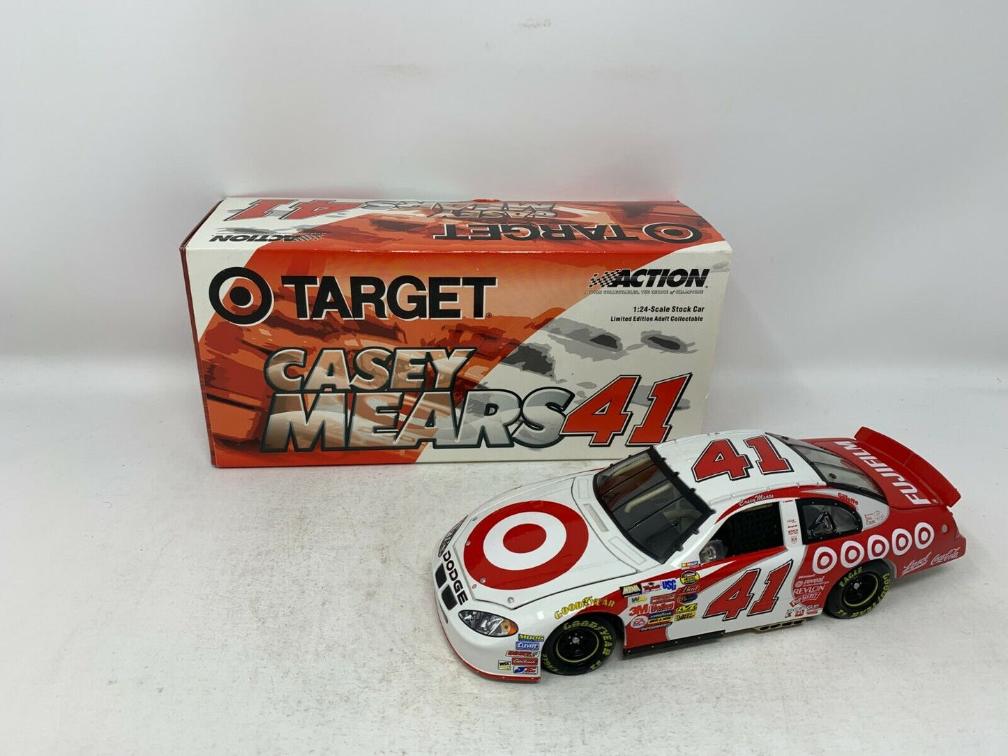 Action Nascar #41 Casey Mears Target 2004 Dodge Intrepid 1:24 Diecast