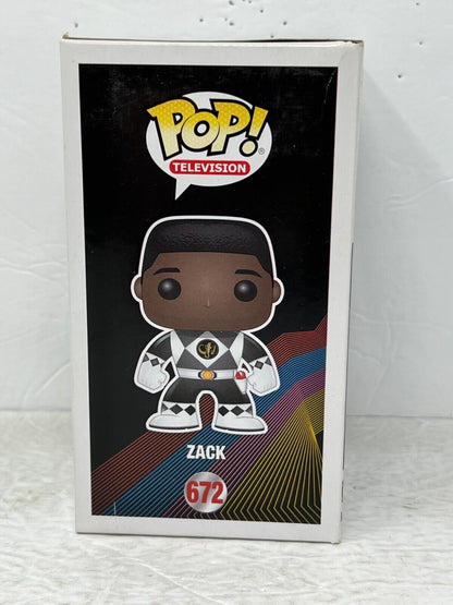 Funko Pop! Television Power Rangers #672 Zack Vinyl Figure Vaulted