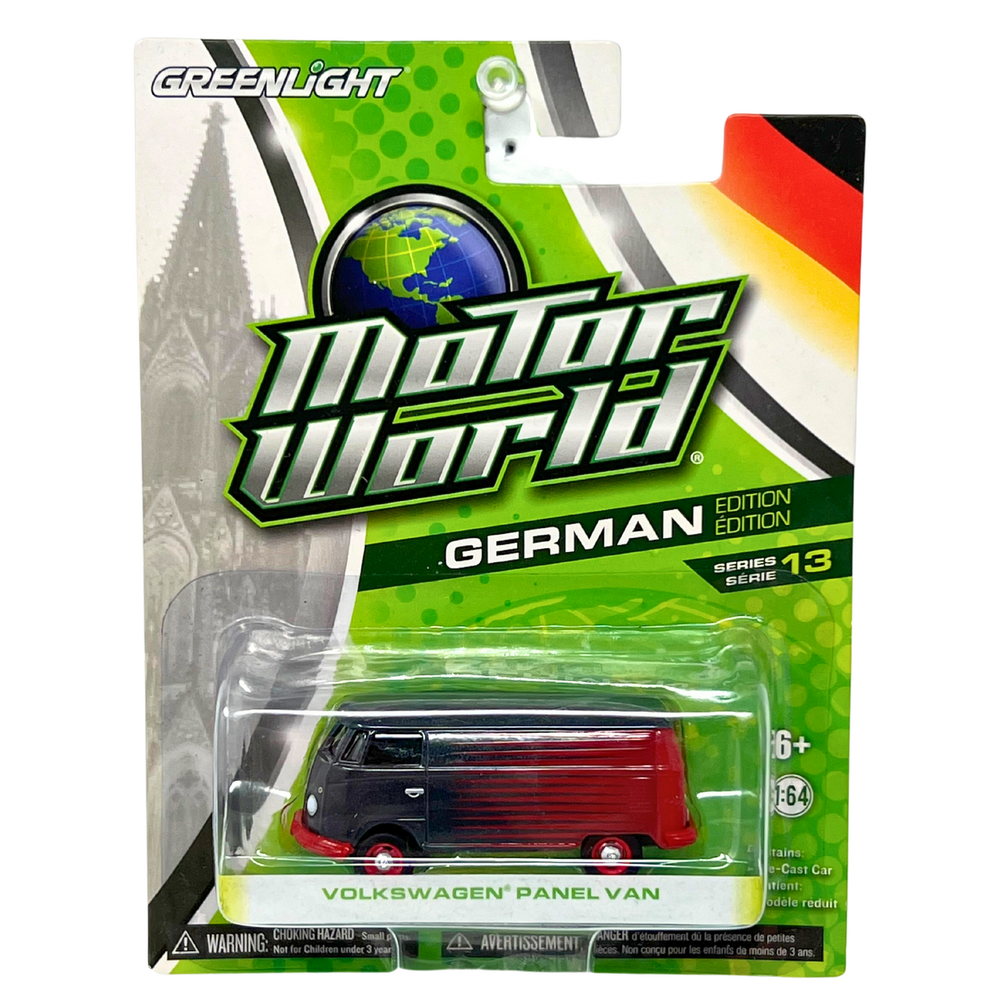 Greenlight Motor World German Edition Volkswagen Panel Van 1:64 Diecast