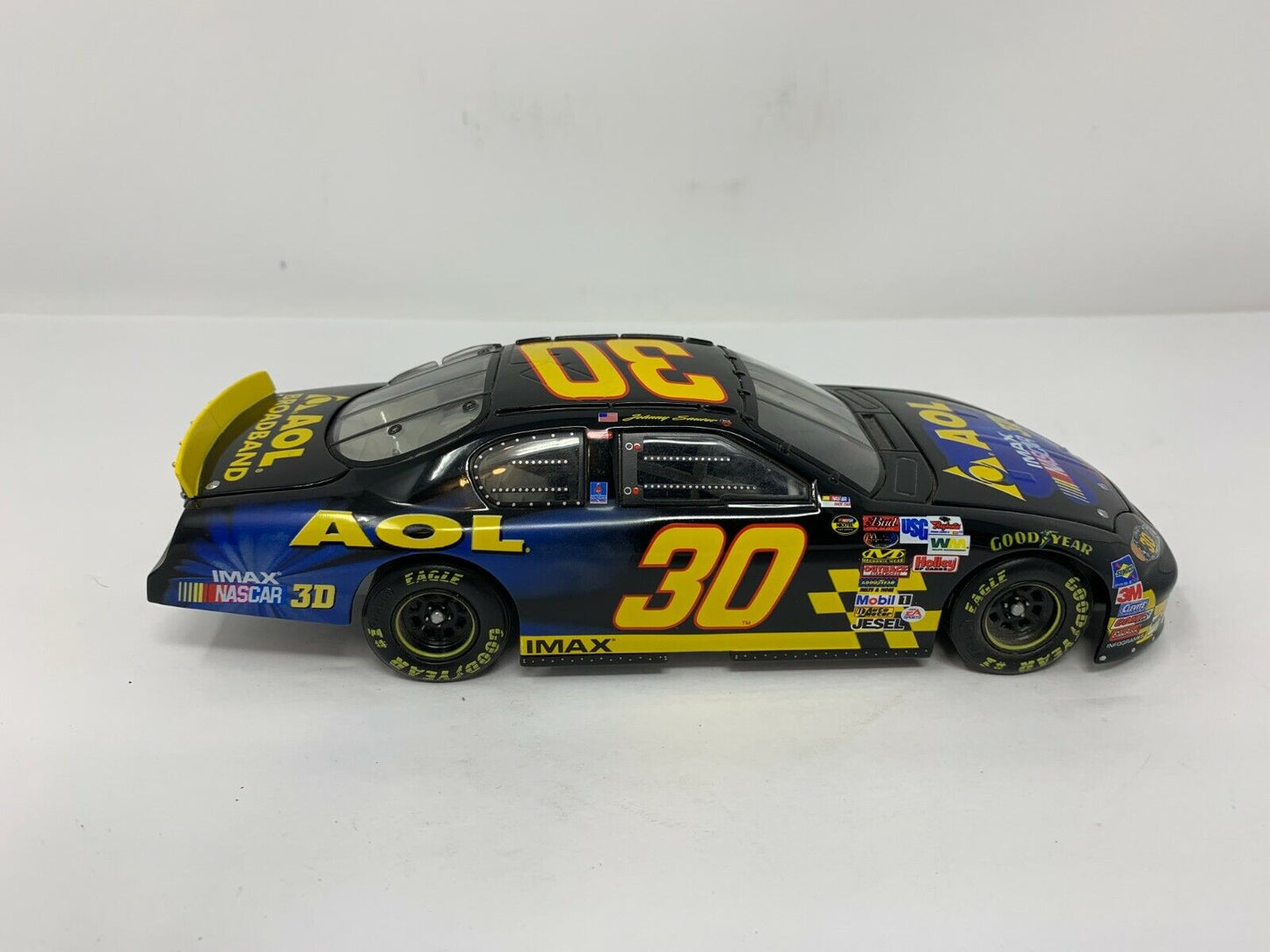 Action Nascar #30 Johnny Sauter AOL IMAX 2004 Chevy Monte Carlo 1:24 Diecast