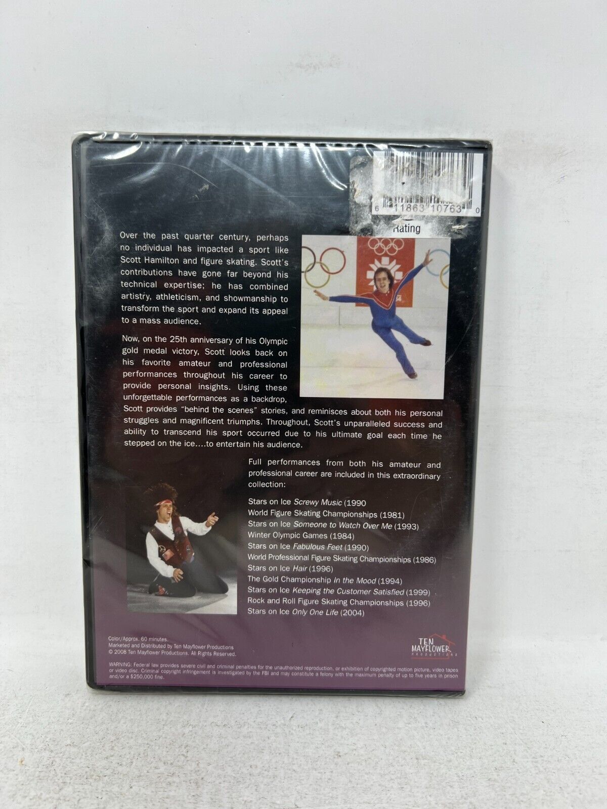 Scott Hamilton My Favorite Performances, Vol. 1 (DVD, 2008) Sports Sealed!!!