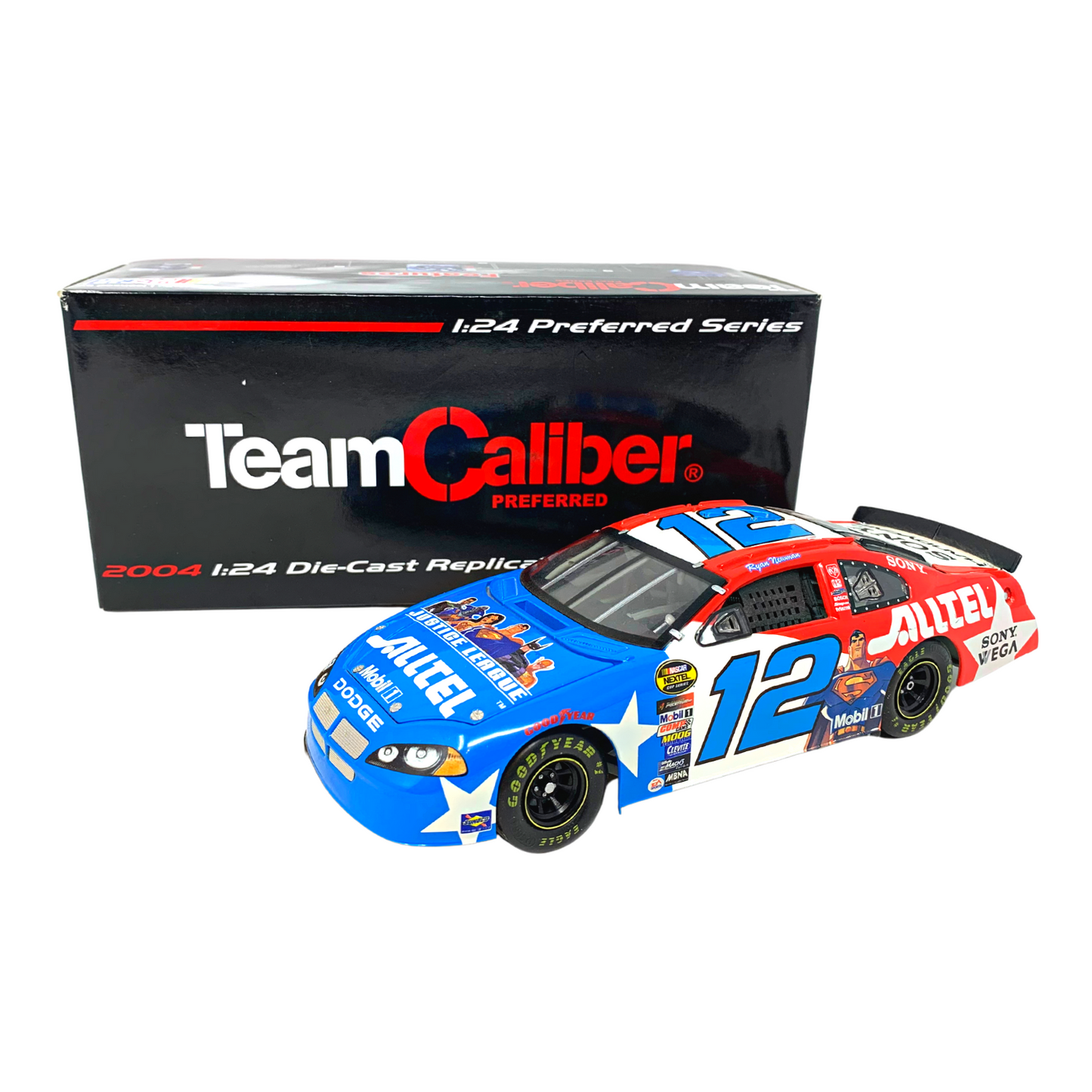 Team Caliber Nascar #12 Ryan Newman Alltel Justice League Dodge 1:24 Diecast