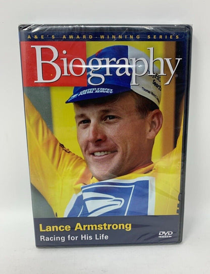 Lance Armstrong: Racing for his Life (DVD, 2005) A&E Biography New and Sealed!!!