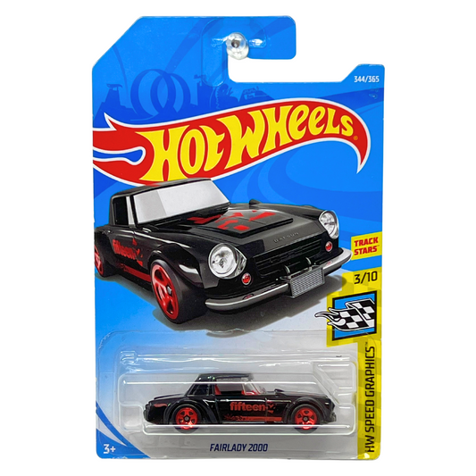 Hot Wheels HW Speed Graphics Fairlady 2000 JDM 1:64 Diecast Black